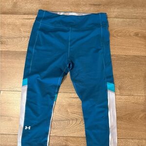 Under Armour Kids Teal and Gray Leggings